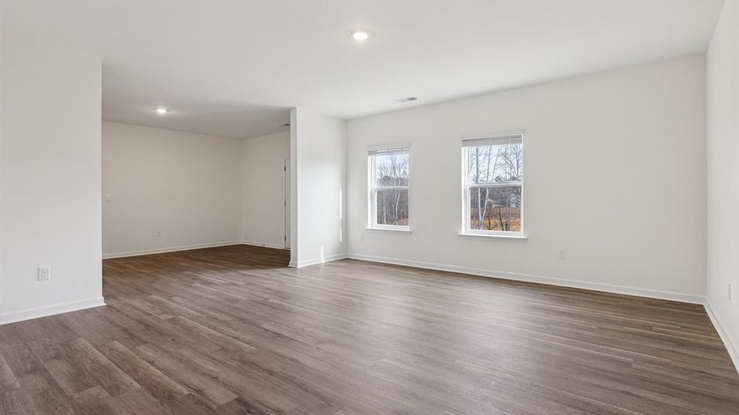 Spacious, unfurnished interior of a new home in Whispering Springs, Maryville (Image 32). Spacious, unfurnished interior of a new home in Whispering Springs, Maryville (Image 32).