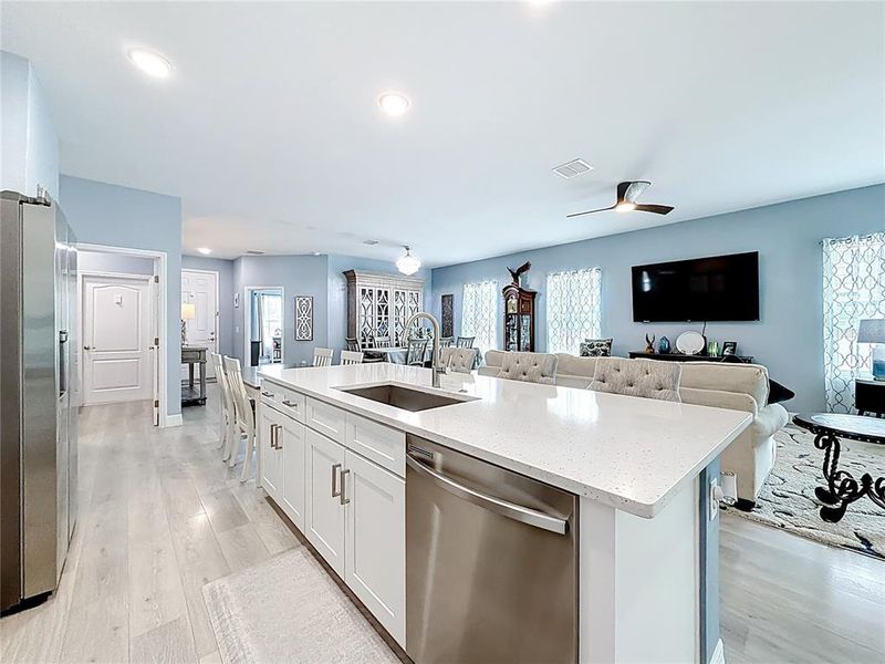 Furnished interior view inside a new home in , Ocala (Image 15).