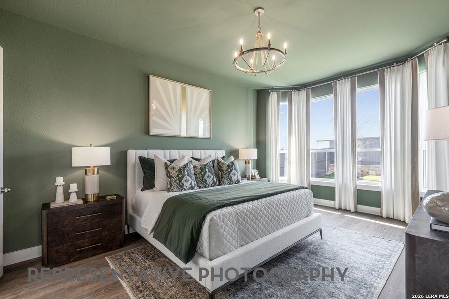 Furnished interior view inside a new home in Venado Crossing, Cibolo (Image 33).