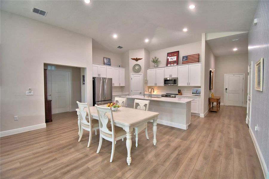 Furnished interior view inside a new home in Harmony at Lake Eloise, Winter Haven (Image 50).