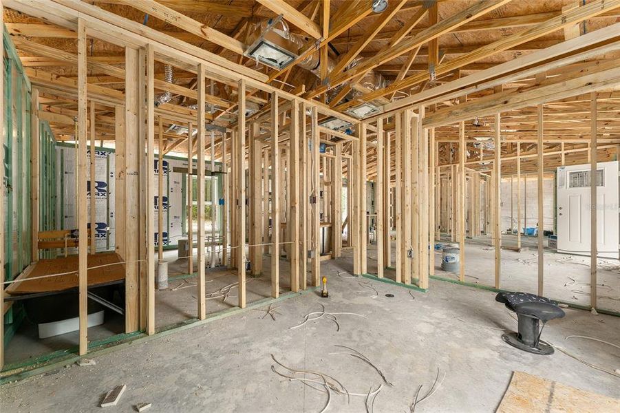 In-progress construction of a new home in , Ocala, FL (Image 22).