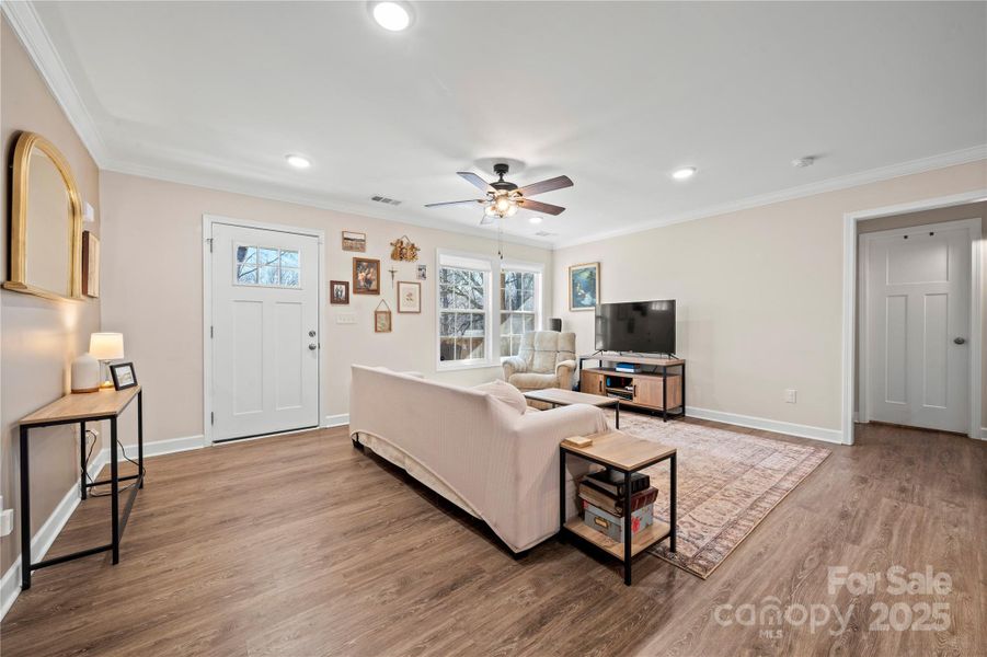 Furnished interior view inside a new home in , York (Image 26).