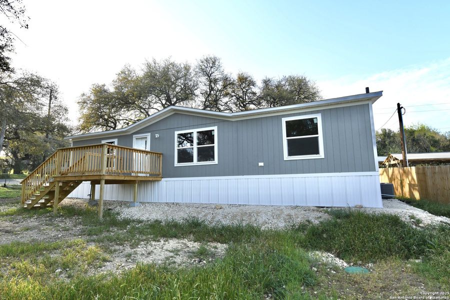 Front exterior of a new home in , San Antonio, TX, highlighting curb appeal (Image 24).