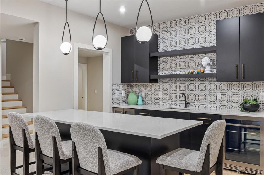 Furnished interior view inside a new home in , Denver (Image 36).
