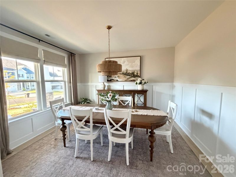 Furnished interior view inside a new home in , Mooresville (Image 7).