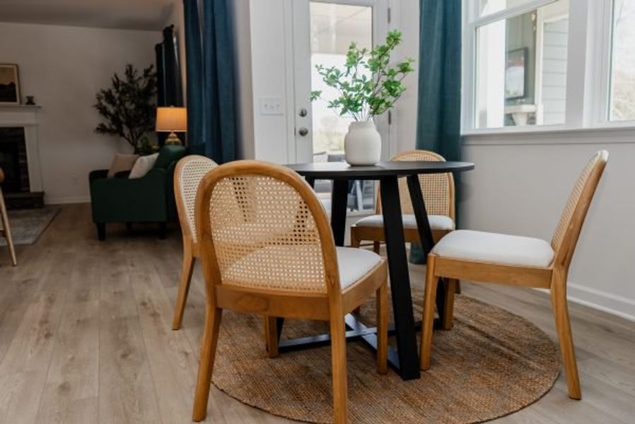 Representative furnished interior of a home built from the Graham by Piedmont Residential in Hampton Ridge, Jefferson (Image 17).