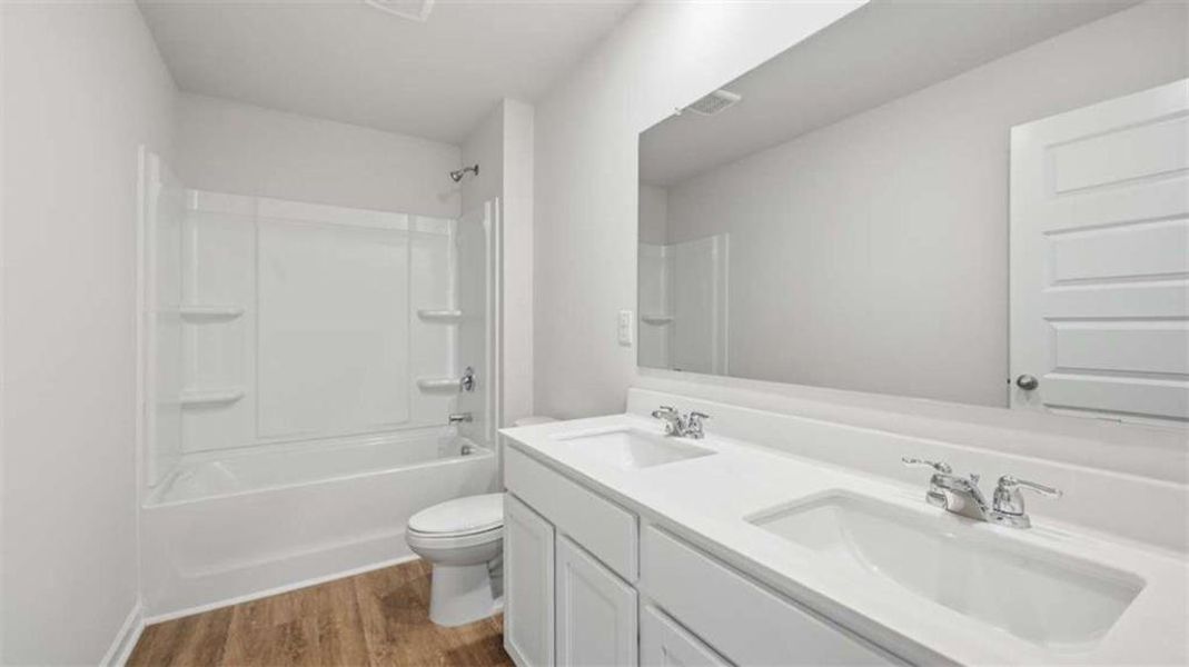 Furnished interior view inside a new home in Twin Lakes, Hoschton (Image 8).