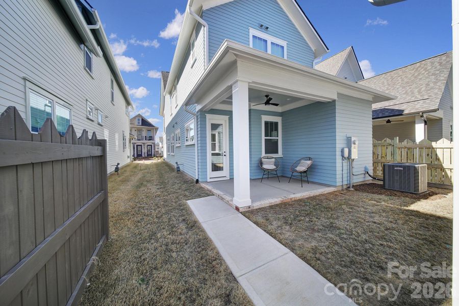 Exterior details and patio area of a home in , Fort Mill (Image 27).