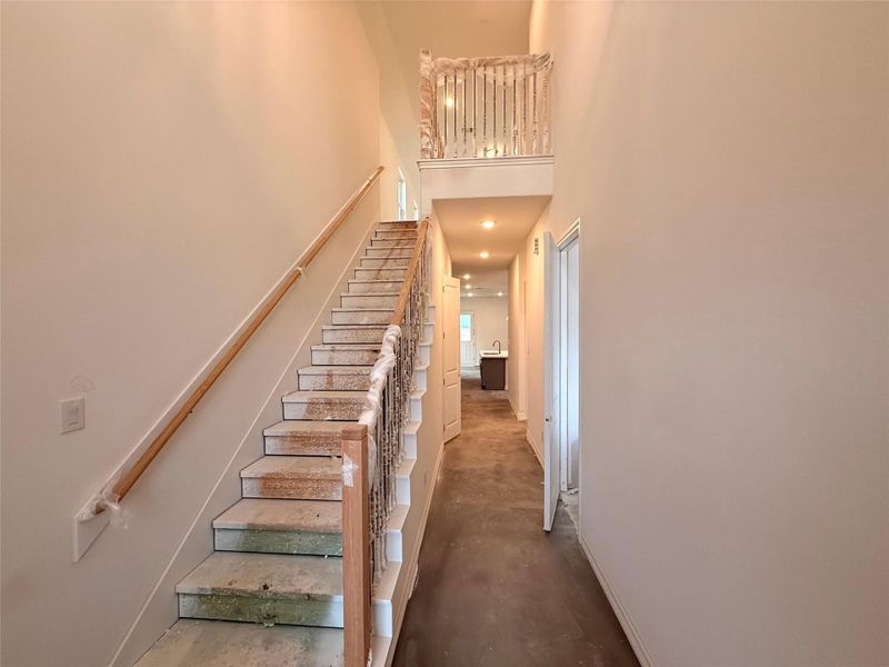 In-progress construction of a new home in Wildrye 40ft, Waller, TX (Image 18).