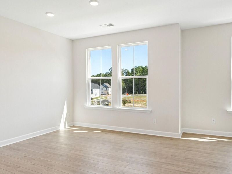 Spacious, unfurnished interior of a new home in Forestville Yard Townhomes, Knightdale (Image 12).