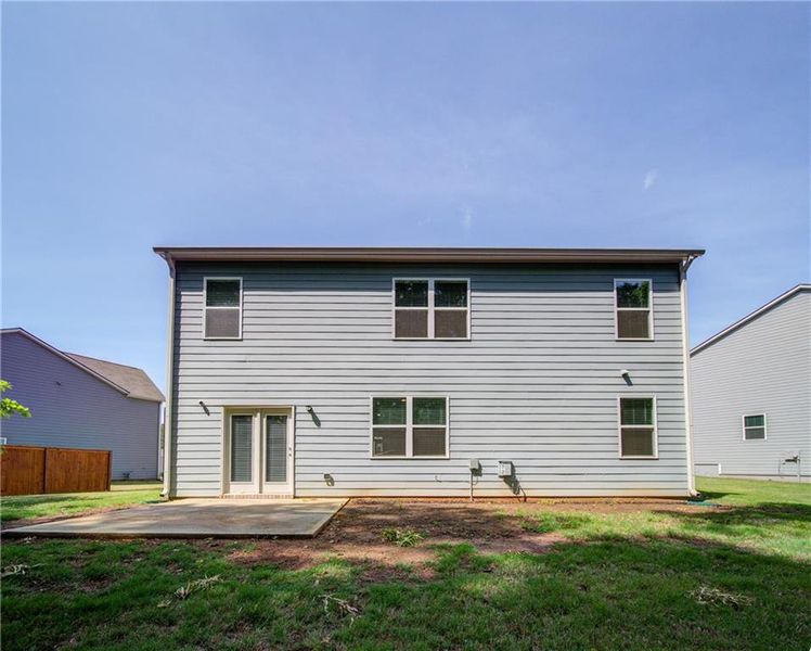 Exterior details and patio area of a home in , Powder Springs (Image 18).