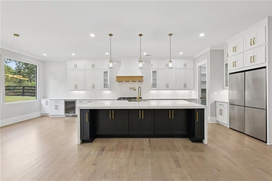 Furnished interior view inside a new home in , Lawrenceville (Image 18).