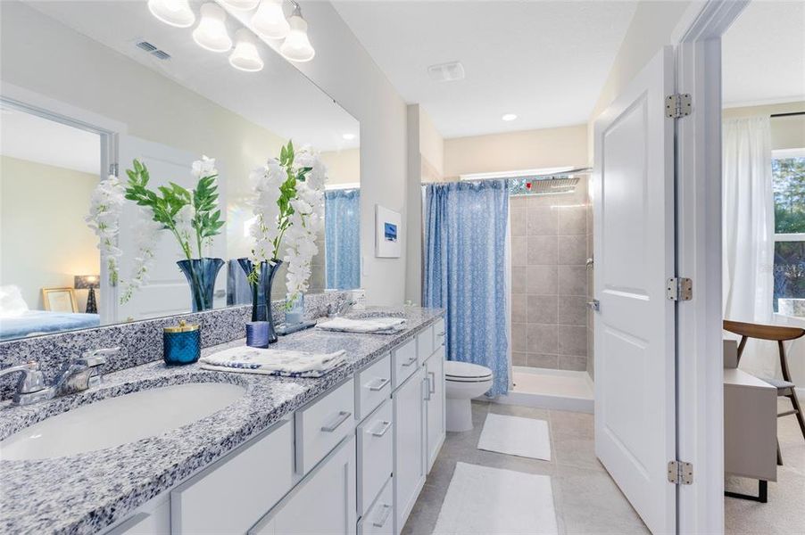 Furnished interior view inside a new home in Cypress Hammock, Kissimmee (Image 19).