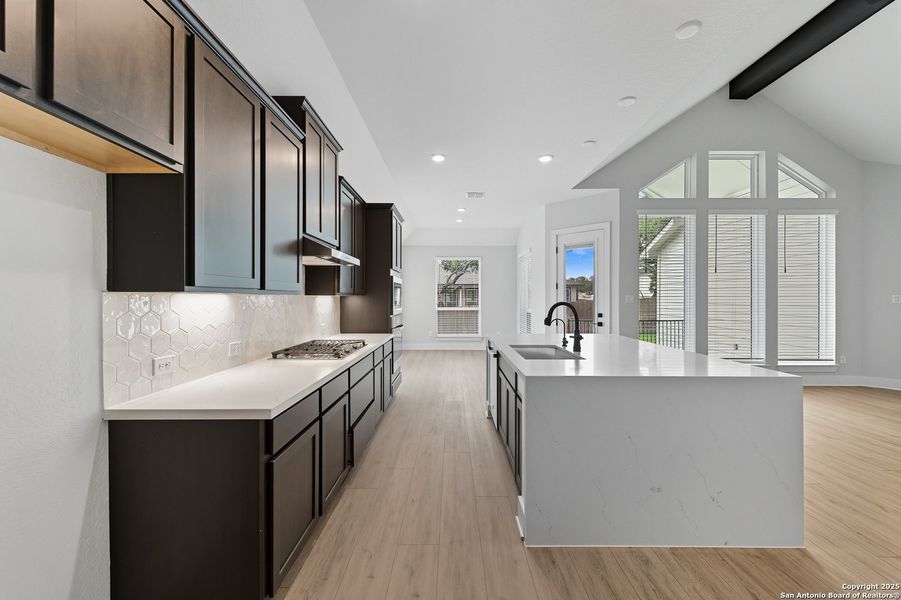 Furnished interior view inside a new home in The Reserve at Potranco Oaks, Castroville (Image 10).