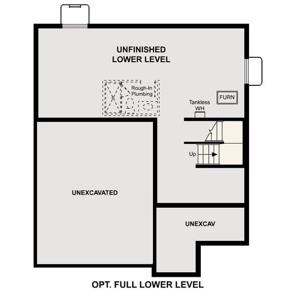 2D floor plan layout for the Jay by Century Communities in The Haven Collection at Windler, Aurora, CO (Image 8).