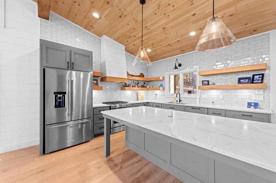 Furnished interior view inside a new home in , Blue Ridge (Image 6).