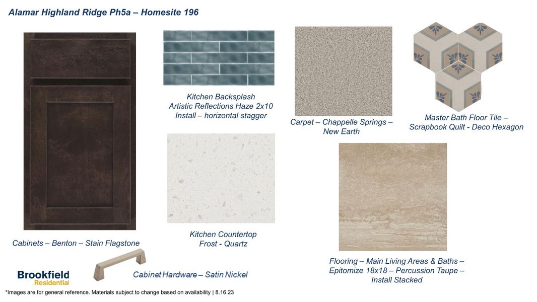 Sample of building materials used in homes in Alamar, Avondale (Image 13). Sample of building materials used in homes in Alamar, Avondale (Image 13).