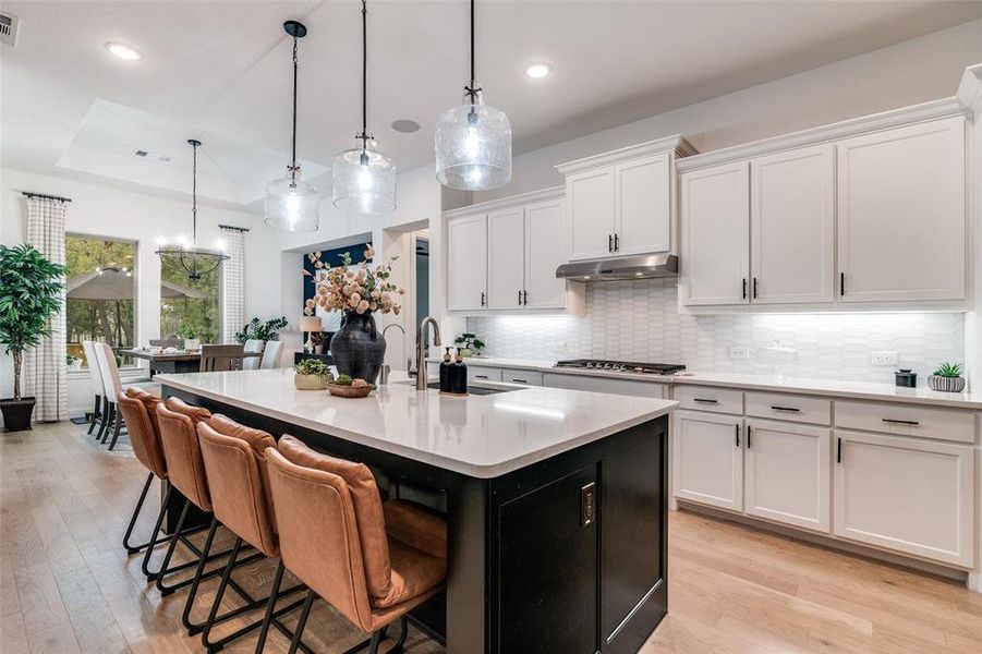 Furnished interior view inside a new home in Rockwood, Mansfield (Image 17). Furnished interior view inside a new home in Rockwood, Mansfield (Image 17).