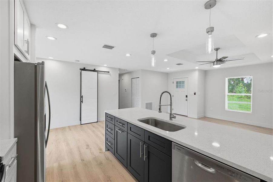 Furnished interior view inside a new home in , Crystal River (Image 9).