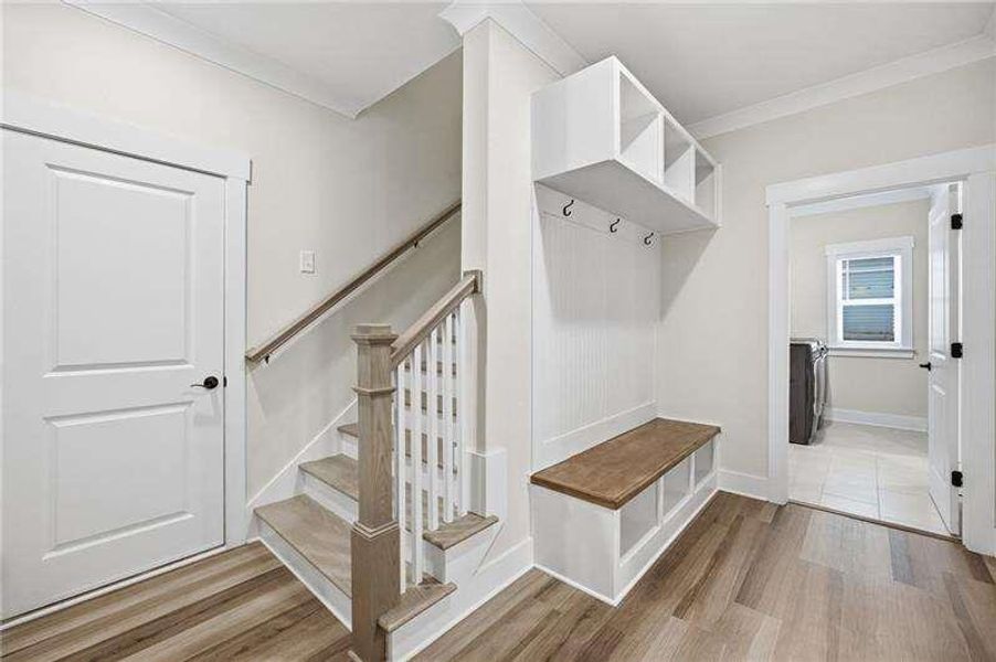 Furnished interior view inside a new home in , Dallas (Image 33).