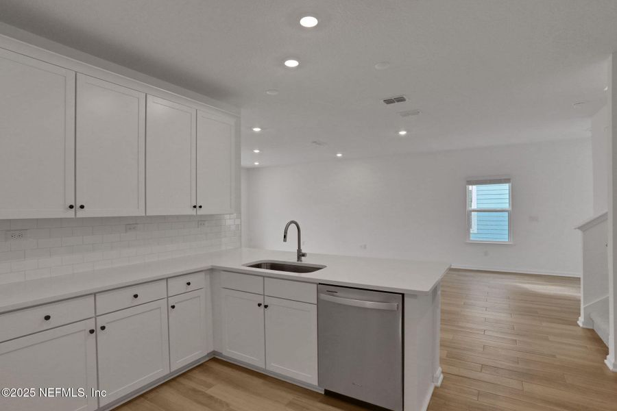 Furnished interior view inside a new home in TrailMark, St. Augustine (Image 11).