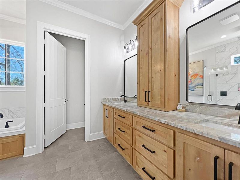 Furnished interior view inside a new home in , Bullard (Image 21). Furnished interior view inside a new home in , Bullard (Image 21).