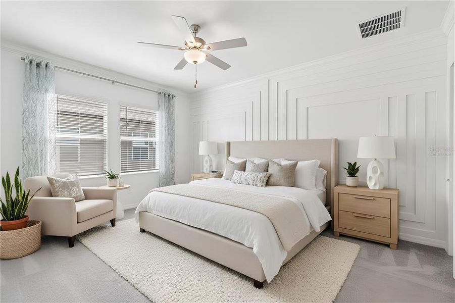Furnished interior view inside a new home in , Tampa (Image 16).