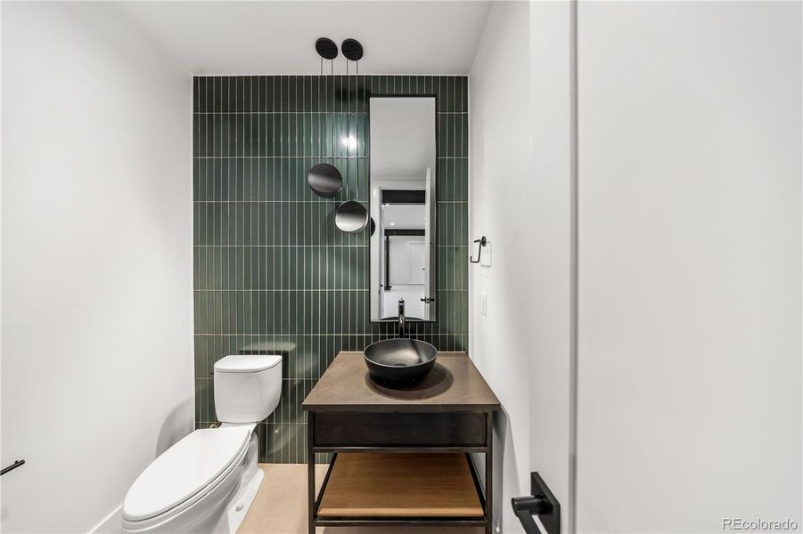 Basement Powder Bath