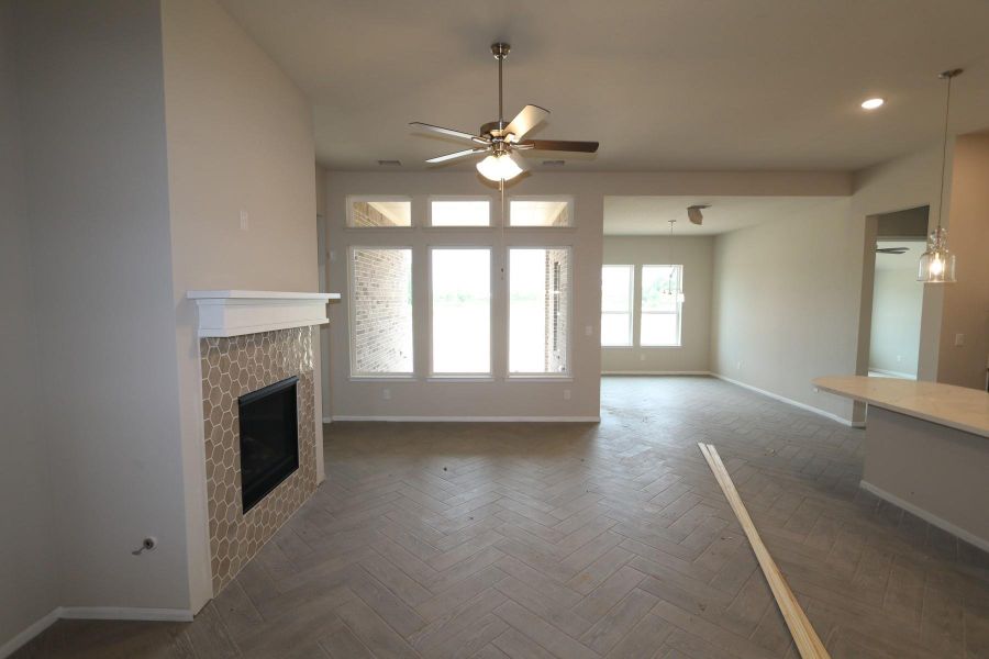 Great room - still under construction!