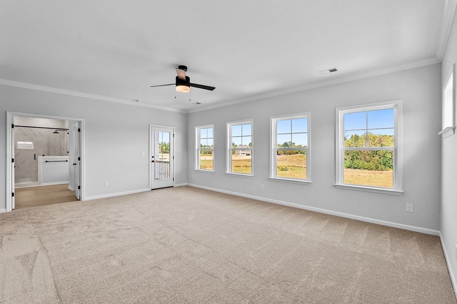 Spacious, unfurnished interior of a new home in Lilah Grove, Summerfield (Image 41). Spacious, unfurnished interior of a new home in Lilah Grove, Summerfield (Image 41).
