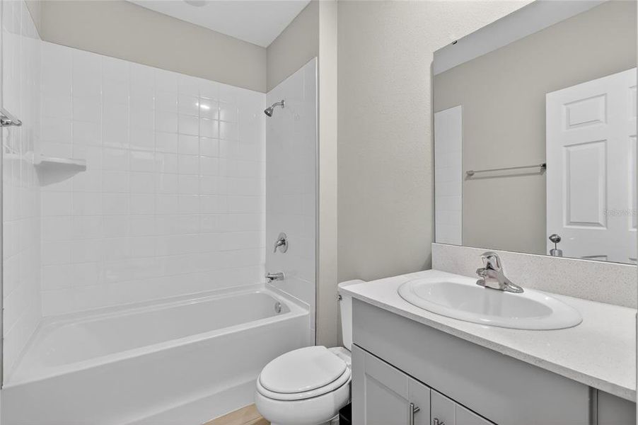 Furnished interior view inside a new home in Scenic Terrace, Haines City (Image 8).