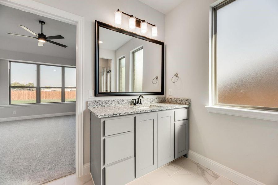 Furnished interior view inside a new home in , Pilot Point (Image 4).