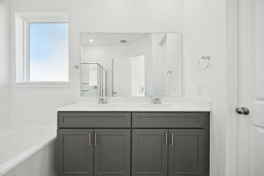 Furnished interior view inside a new home in Windcress, Cove (Image 4). Furnished interior view inside a new home in Windcress, Cove (Image 4).