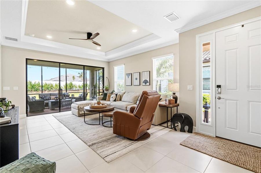 Furnished interior view inside a new home in , Lakewood Ranch (Image 14).