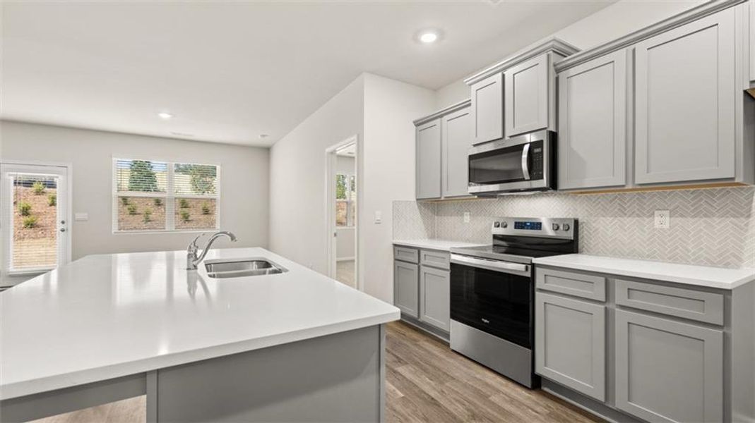 Furnished interior view inside a new home in WillowBrook, Winder (Image 10).