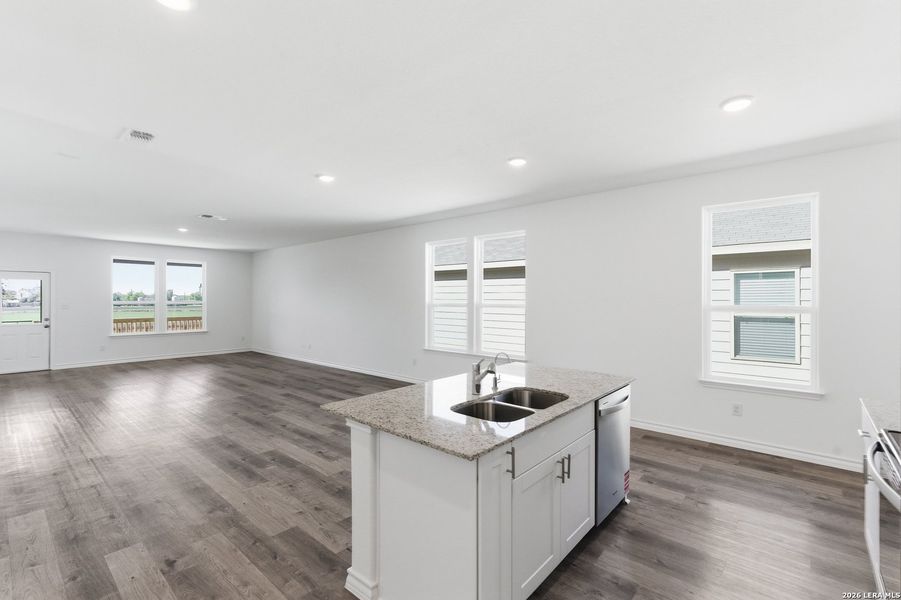 Furnished interior view inside a new home in Horizon Ridge, San Antonio (Image 12).