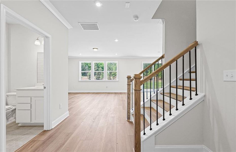 Spacious, unfurnished interior of a new home in Overland, Locust Grove (Image 24).