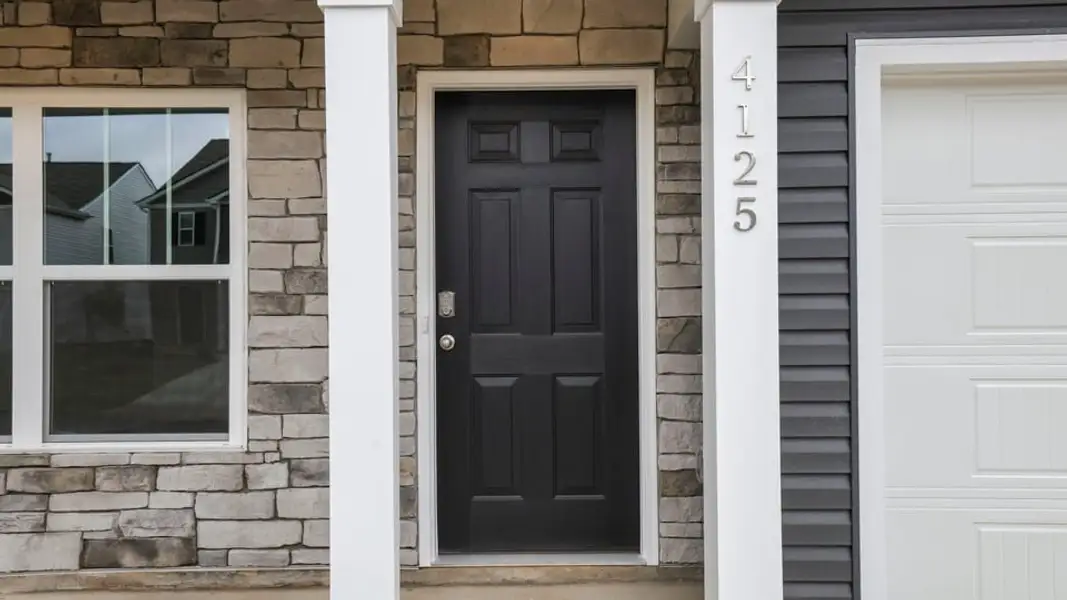 Exterior details and patio area of a home in Baxter Village, Boiling Springs (Image 4). Exterior details and patio area of a home in Baxter Village, Boiling Springs (Image 4).