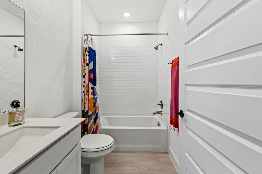 Secondary bathroom
