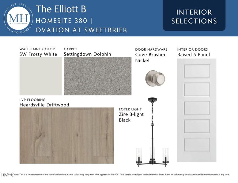 Interior Design Selections