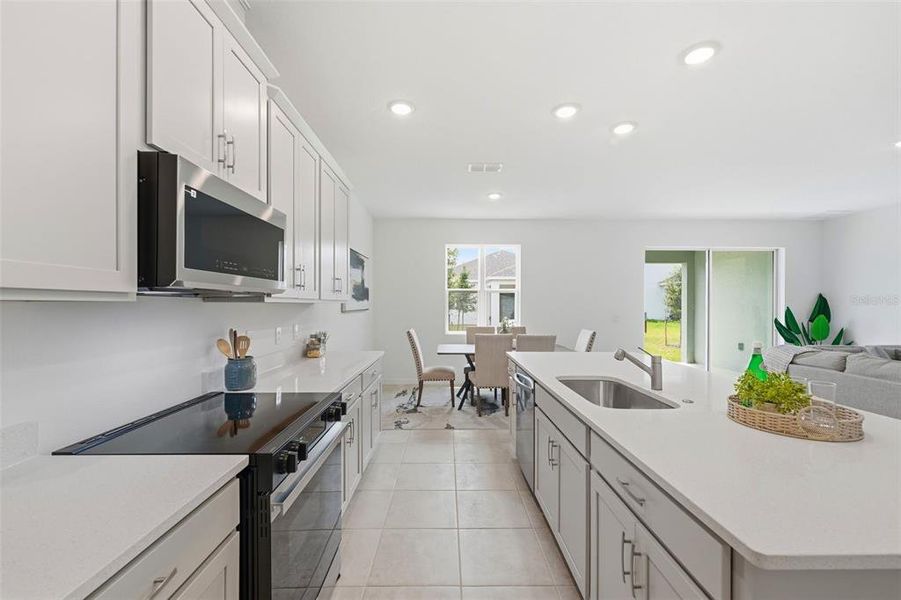 Furnished interior view inside a new home in Trinity Place, St. Cloud (Image 19).