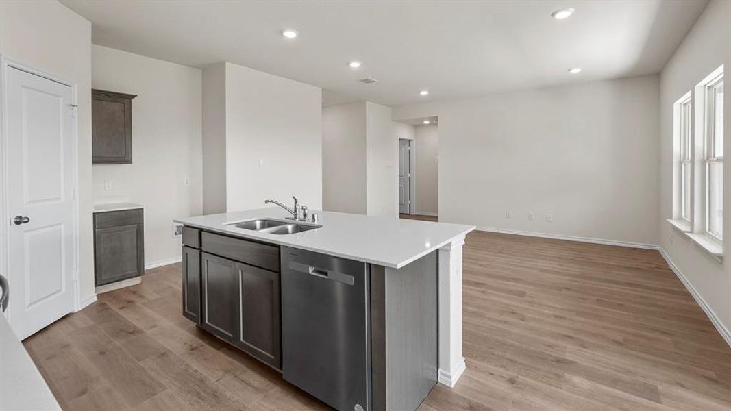 Furnished interior view inside a new home in Corsicana Commons, Corsicana (Image 9).