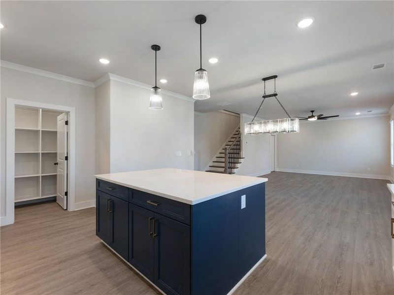 Furnished interior view inside a new home in , Buford (Image 16).