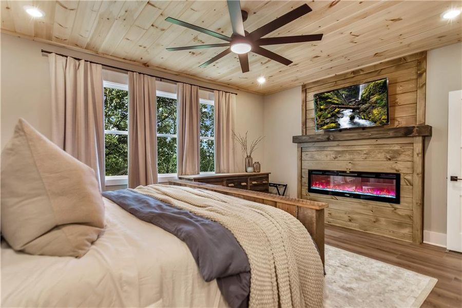 Furnished interior view inside a new home in , Ranger (Image 38).