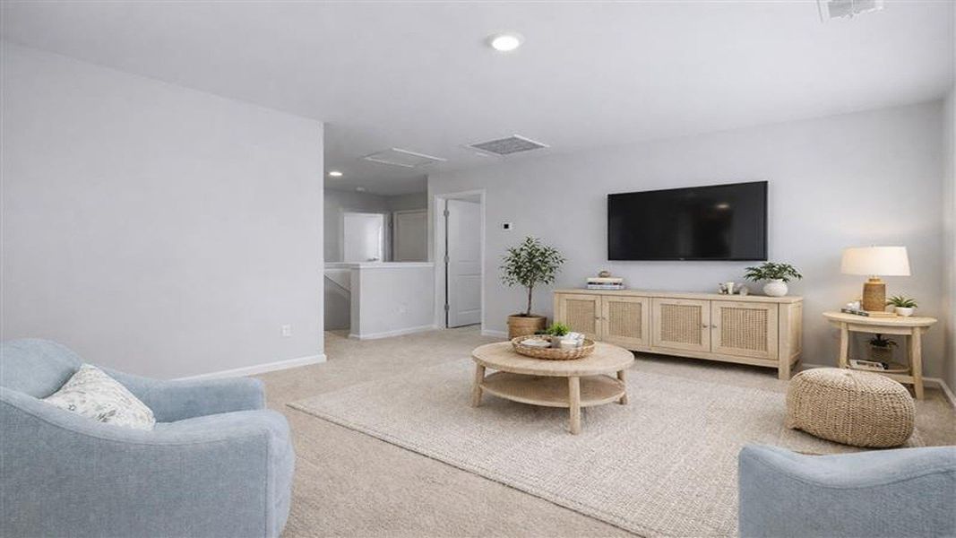 Furnished interior view inside a new home in Pineview North, Summerville (Image 4).