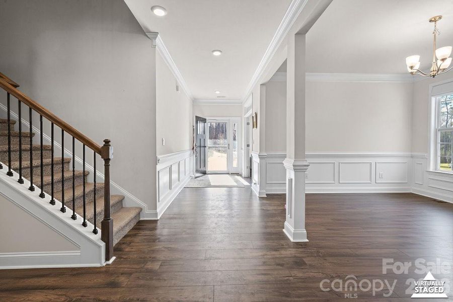 Spacious, unfurnished interior of a new home in Falls Cove, Troutman (Image 17).