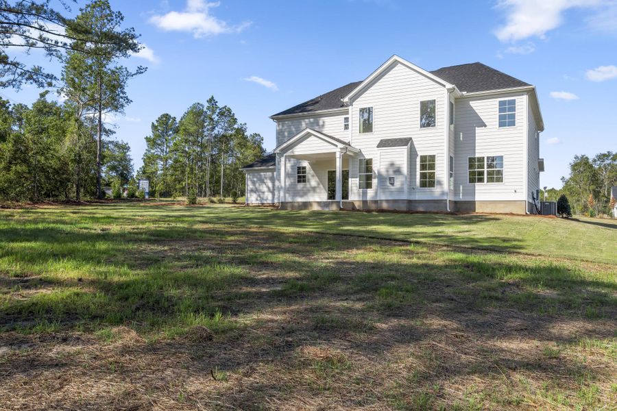 Exterior details and patio area of a home in Hancock Farms, Aiken (Image 29).
