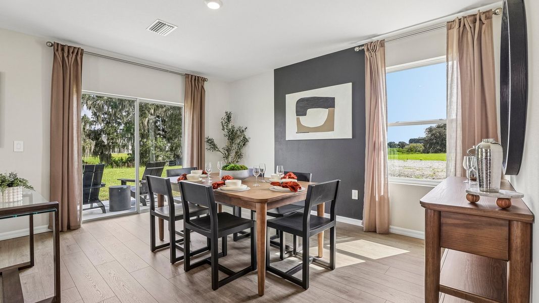 Furnished interior view inside a new home in Farm at Varrea, Plant City (Image 8).