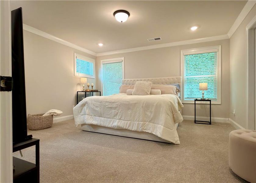 Furnished interior view inside a new home in , Cumming (Image 19).