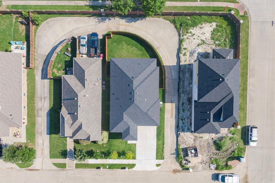 View of birds eye view of property